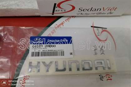 Chữ hyundai Hyundai Elantra 863212H000 chính hãng