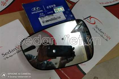 Mặt gương trái Hyundai Accent 876111R700 chính hãng