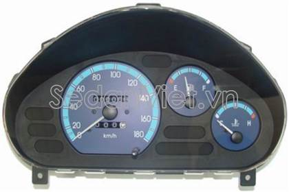 Đồng hồ táp lô Daewoo Matiz 96566348 chính hãng