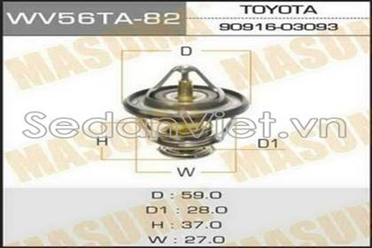 Van hằng nhiệt Toyota Land Cruiser Prado WV56TA-82 giá rẻ