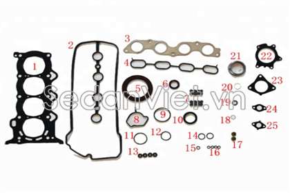 Bộ gioăng đại tu Toyota Vios 2003-2006