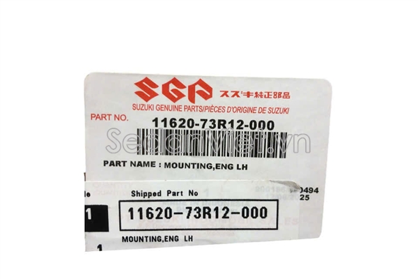 Cao su chân máy trái 1162073R12000