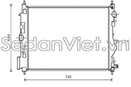 Két nước dùng cho xe Chevrolet Orlando 2011-2014