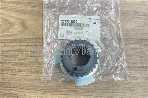 Bánh răng lai cam lắp đầu trục cơ 2312035701