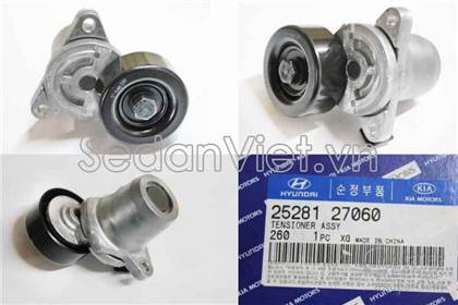 Cụm bi tăng dây curoa tổng dùng cho xe Hyundai Santafe 2006-2008