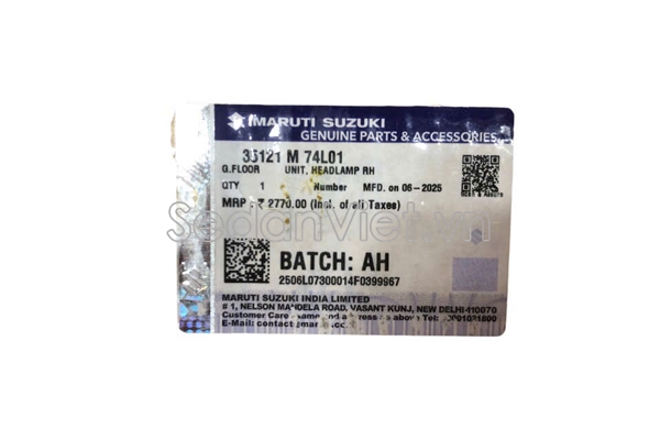 Vỏ đèn pha phải 35121M74L01