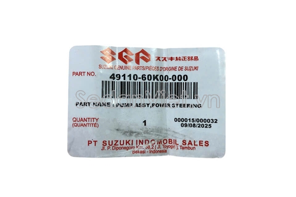 Bơm trợ lực lái 4911060K00000