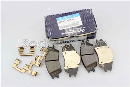 Má phanh trước dùng cho xe Hyundai Eon 2012-2014