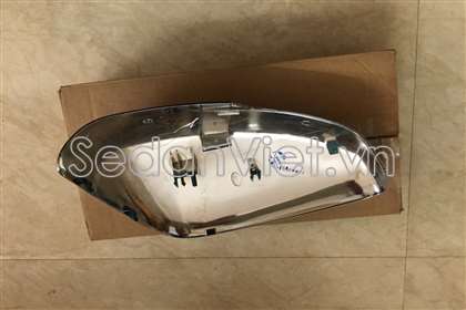 Ốp gương chiếu hậu có đèn mạ crom 7632C613