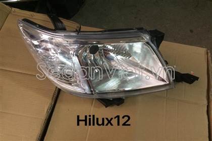 Vỏ đèn pha trái dùng cho xe Toyota Hillux 2012-2014