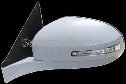 Gương chiếu hậu có đèn 5 giắc điện dùng cho xe Suzuki Swift 2013-2017
