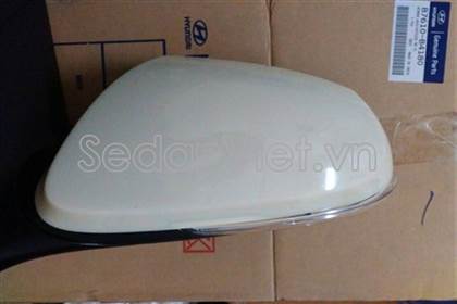 Gương chiếu hậu trái dùng cho xe Hyundai i10 Grand 2014-2016