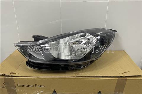 Vỏ đèn pha trái Hyundai i10 Grand 2020-2023