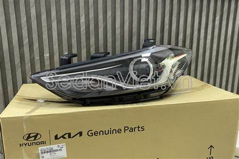 Vỏ đèn pha trái dùng cho xe Hyundai Elantra Sport 2018-2019
