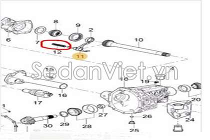 Lò xo bên trong cần chuyên ly hợp 94767737