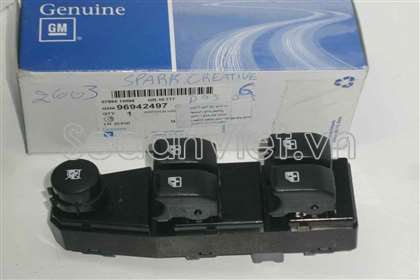 Công tắc lên xuống kính tổng không lock dùng cho xe Daewoo Matiz Groove 2010-2012