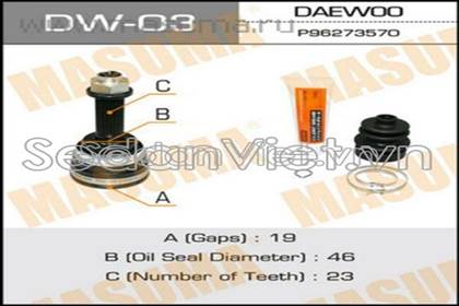 Đầu láp ngoài dùng cho xe Daewoo Matiz 2 1999-2005