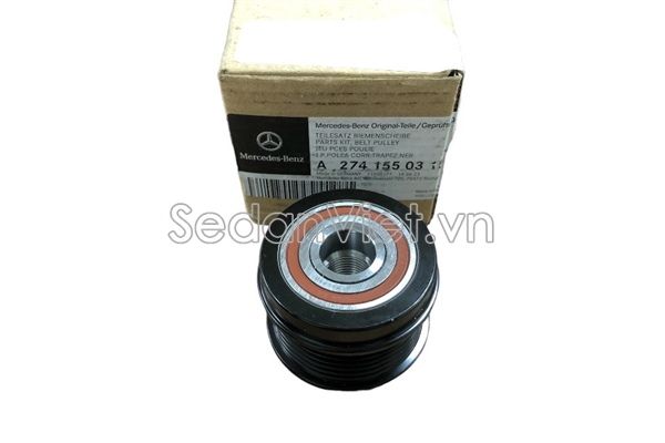 Puly máy phát điện Mercedes-benz C200 2014-2017