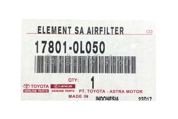 Lọc gió động cơ Toyota Fortuner 2016