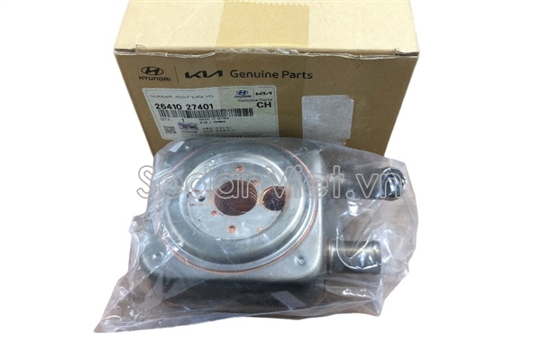 Két làm mát dầu Hyundai Santafe 2006-2008