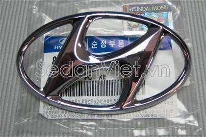 Biểu tượng Hyundai mặt ca lăng Hyundai Santafe Gold 2001-2005