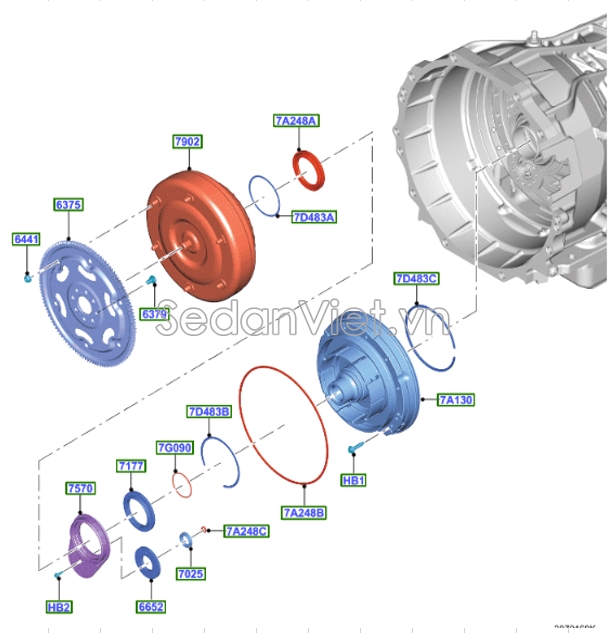 Giá đỡ Ford Ranger 2022-2024