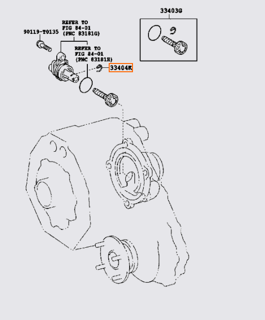 Bánh răng công tơ mét số tự động Toyota Fortuner 2009-2012