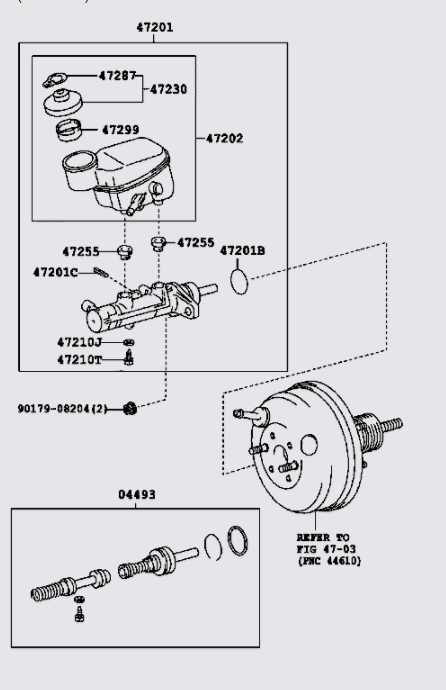 Cốc lọc dầu bình dầu phanh Toyota Vios 2008-2013