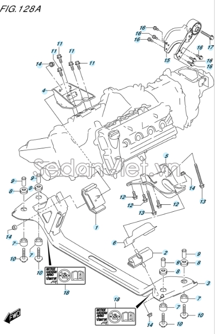 Chân máy Suzuki Carry Pro 2019