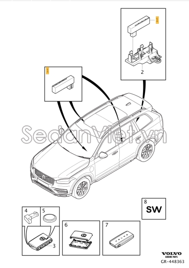 Ông nước Hyundai Santafe 2006-2008