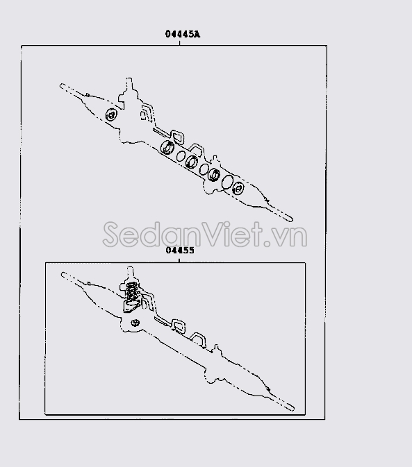 Bộ phớt thước lái Toyota Camry 2007-2008