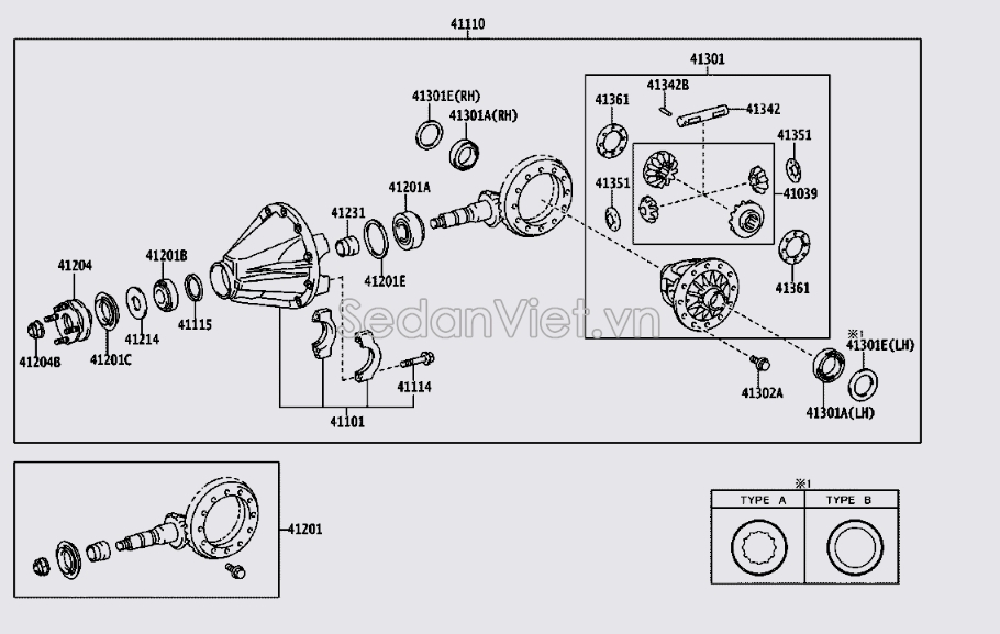 Mặt bính kết nối các đăng sau Toyota Fortuner TRD 2019