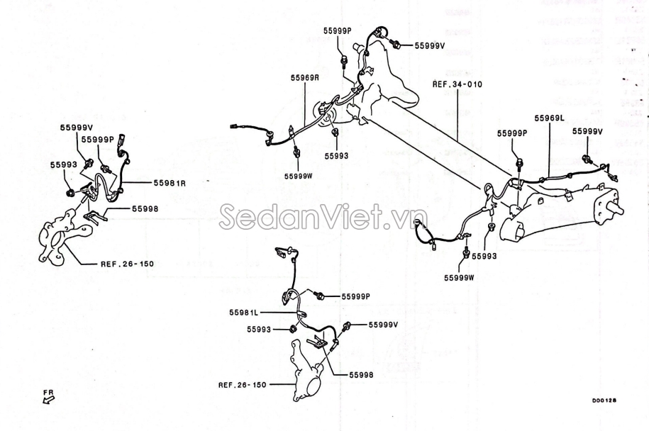 Cảm biến ABS Mitsubishi Xpander 2017