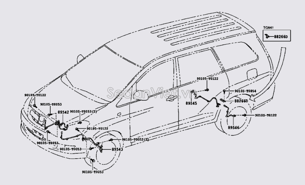 Cảm biến ABS Toyota Innova 2012-2013
