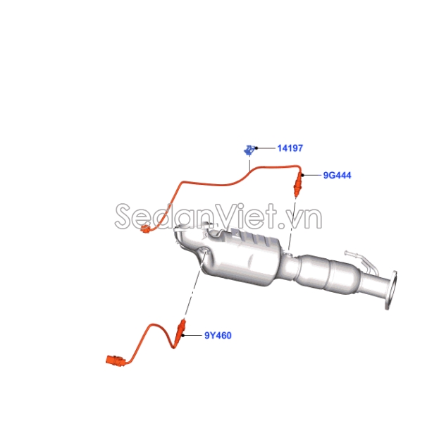 Cảm biến oxy Ford Focus 2015