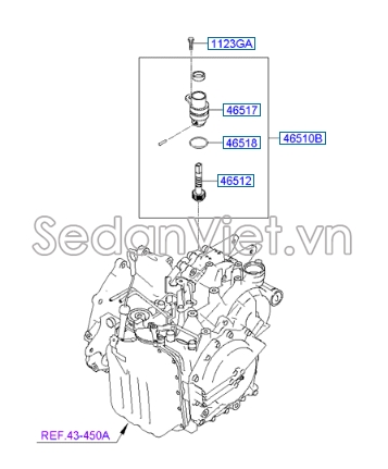 Sâu công tơ mét Hyundai Santafe 2010-2012