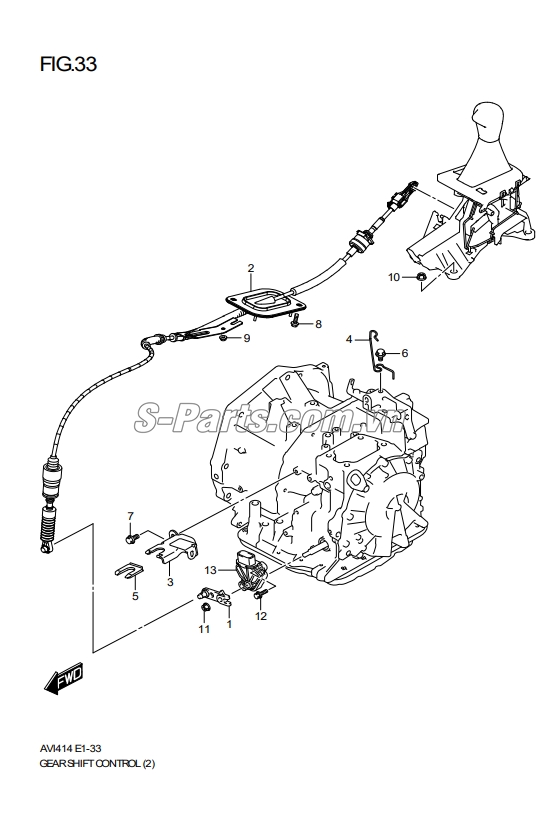 Công tắc đi số tự động Suzuki XL7 2020