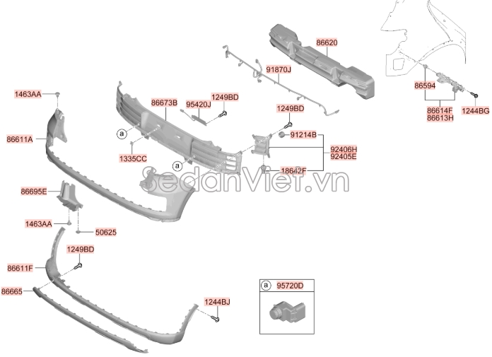 Bóng đèn Hyundai Starex 2008-2013