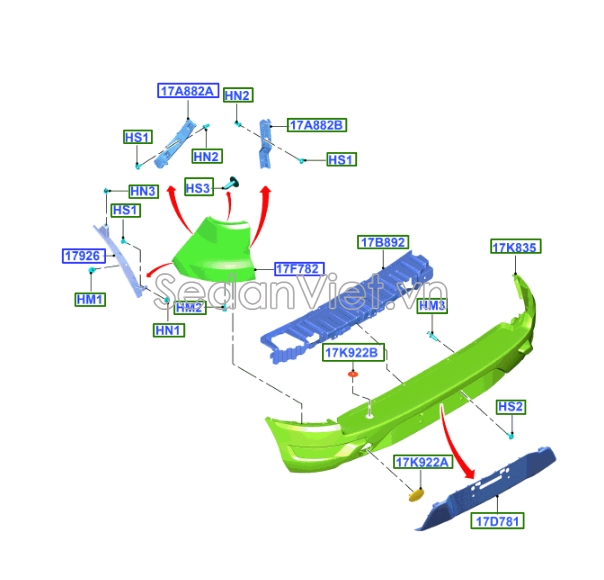 Nhựa ốp hông Ford Ecosport 2016