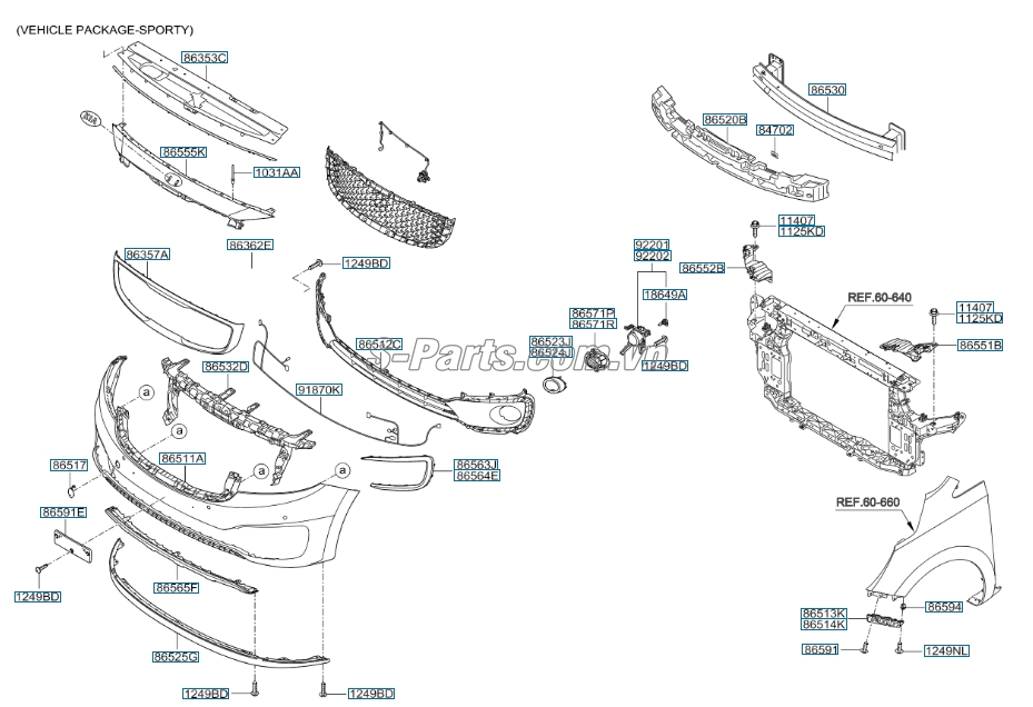 Viền mạ ca lăng KIA Sedona 2015