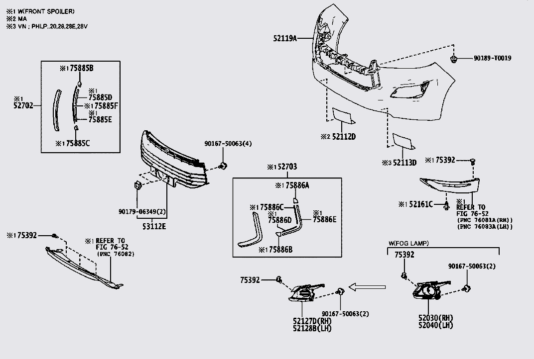 Ốp Đèn Gầm Toyota innova 2017