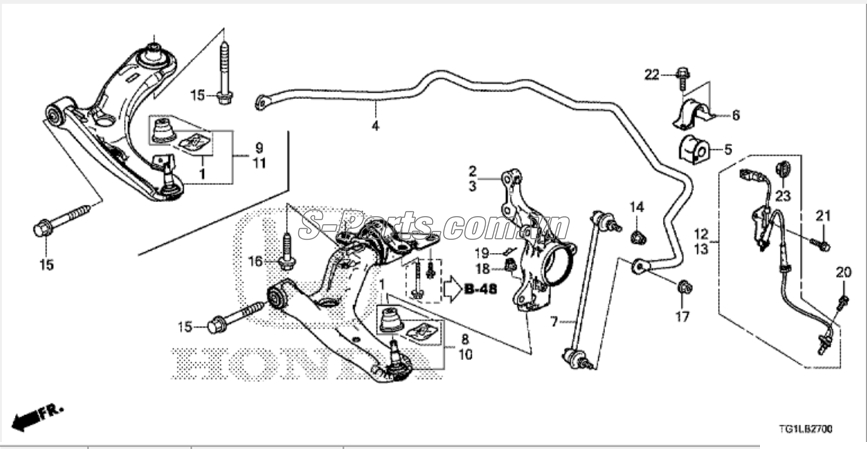 Trụ lái Honda Brio 2018