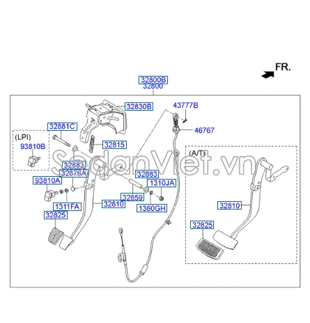 Công tắc đèn phanh Hyundai i30 CW 2008-2011