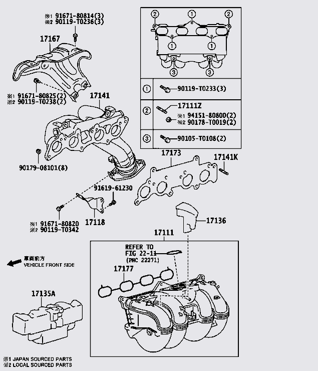 Cổ hút Toyota innova 2017