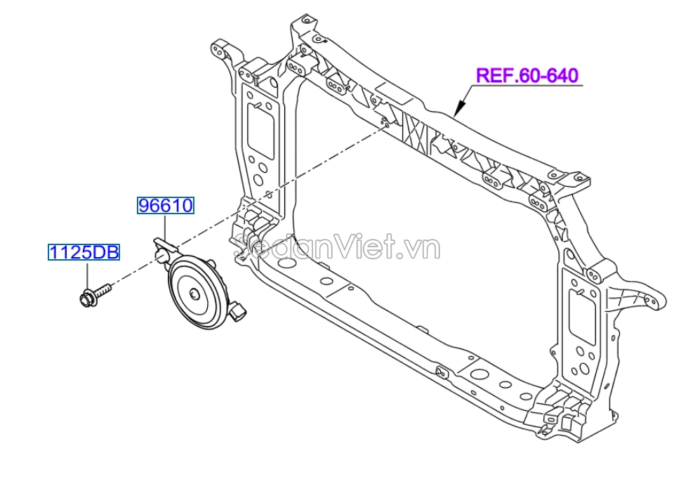 Còi Hyundai i10 2010-2012