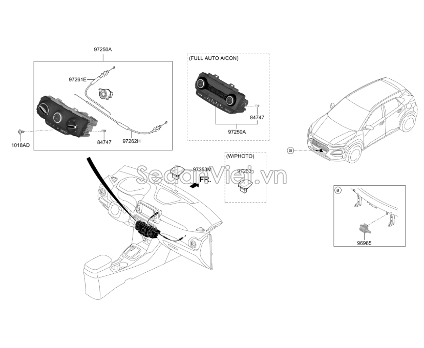 Cảm biến nhiệt độ ngoài trời Hyundai Accent 2011-2016