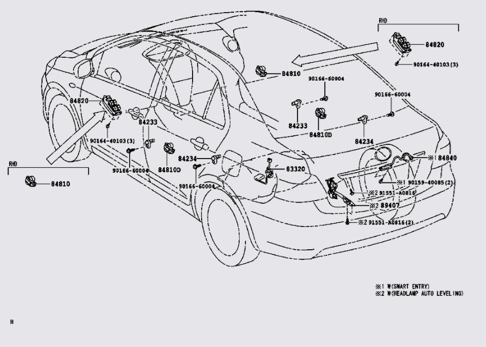 Công tắc lên xuống kính tổng Toyota Vios 2008-2013