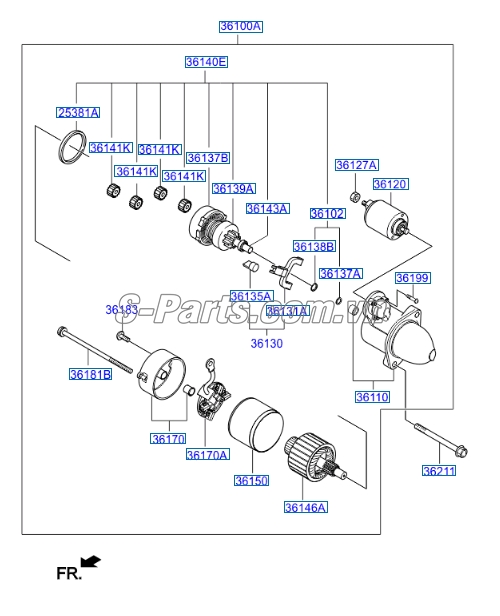 Máy đề Hyundai Santafe 2010