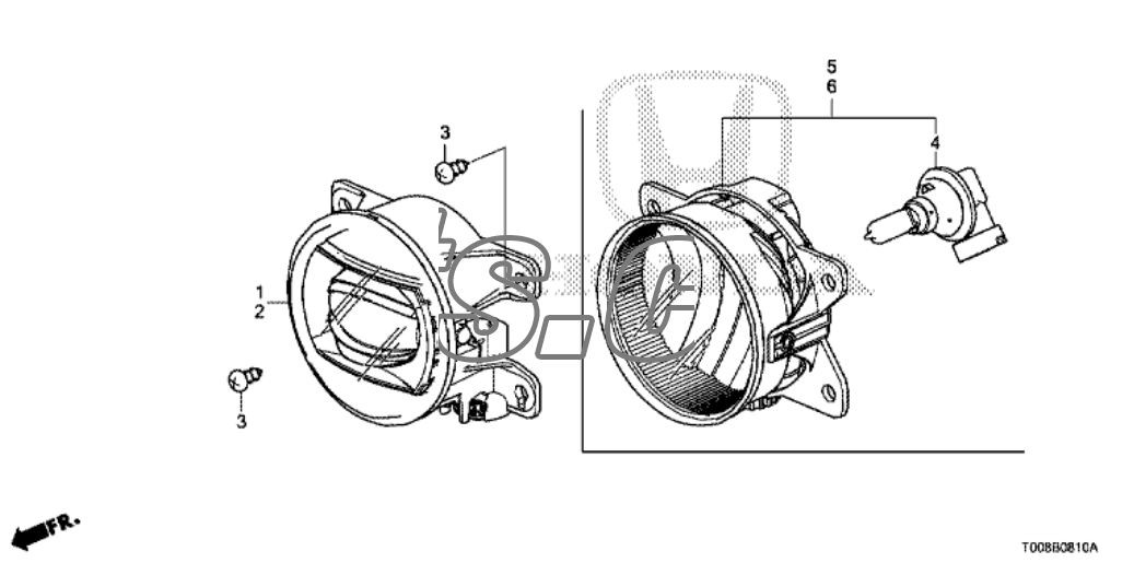 Đèn gầm Honda City 2020-2022