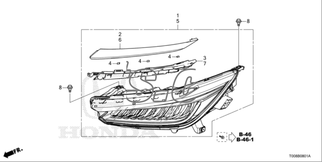 Đèn pha Honda City 2020-2022